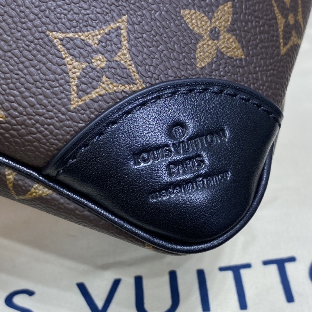 Louis Vuitton ODEON PM Handbag Monogram M45353 Black